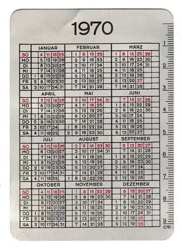 Alter Metall Taschenkalender 1970 Metall Leichtbau Kombinat Leipzig DDR