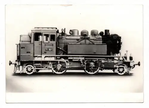 Foto Dampflok 71 001 Dampflokomotive