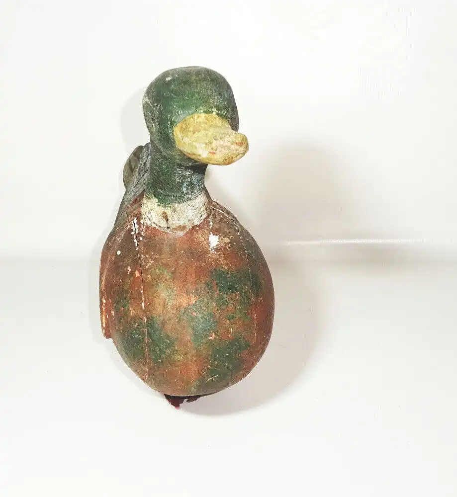 Uralte Lockente Holz Ente Jagd Attrappe Lockvogel Sammler  9