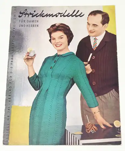 Strickmodelle DDR Zeitschrift Schnittmusterbogen Bestell Nr 781 