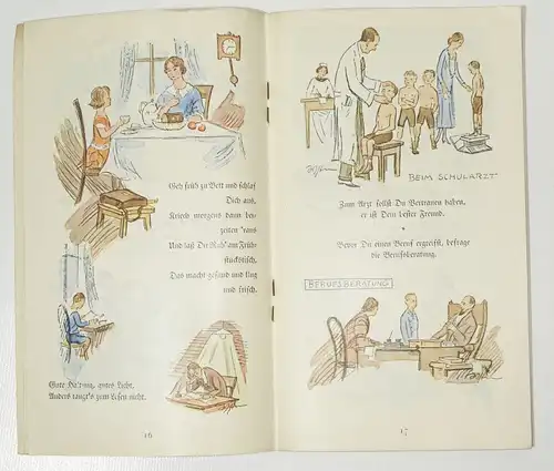 Reichs Gesundheit Woche 1926 Merkbuch