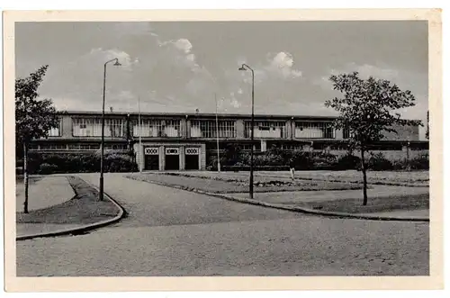 Ak Güstrow Kongreßhalle 1956 DDR