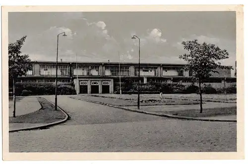 Ak Güstrow Kongreßhalle 1956 DDR 
