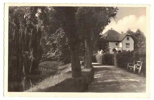 Ak Wiedenbrück Westfalen Wall Echtfoto 1935er