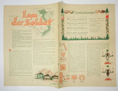 Frösi Beilage Tannenbäumchen Schneewittchen 