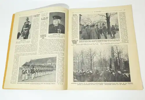 Zeitschrift Die Wochenschau 1913 Nr 6 Großschifffahrtsweg Königsparade (H5