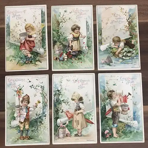 Glückliche Jugend Liebig Serie Sammelbilder Nr 399 