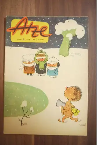 Atze Lied vom Harfenmädchen 1964 Heft 2 DDR Comic