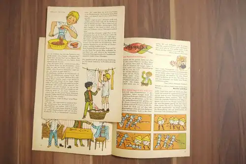 Atze Lied vom Harfenmädchen 1964 Heft 2 DDR Comic