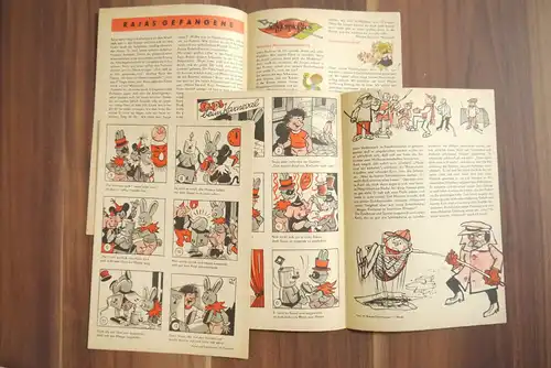 Atze Lied vom Harfenmädchen 1964 Heft 2 DDR Comic