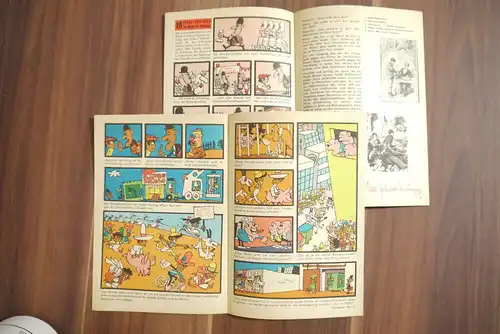 Atze 1966 Heft 11 Die Bulettenjagd Kinderzeitschrift DDR Comic