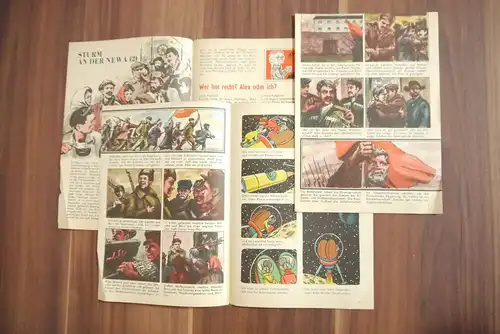 DDR Comic Zeitschrift Atze Die rote Teufelskugel 1967 Heft 8