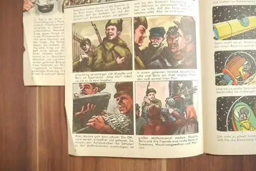 DDR Comic Zeitschrift Atze Die rote Teufelskugel 1967 Heft 8