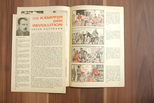 Atze Comic DDR Heft Dezember 1967 Die schwarzen Jäger