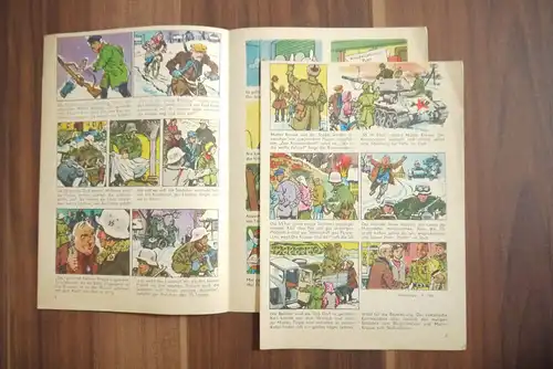 Atze Heft 4 Die Wette mit der Garde 1968 Comic DDR