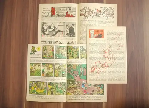 Atze Kinder DDR Zeitschrift Alarm um Mitternacht 1969 Heft 8 Comic