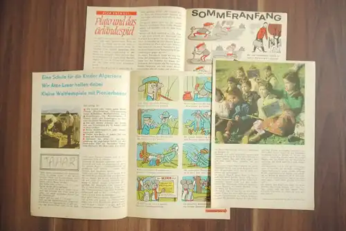 Atze Heft 6 Pluto und das Geländespiel 1965 Heft 6 DDR Comic