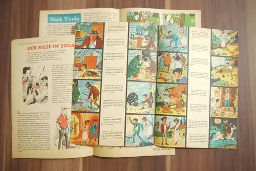 Atze Das Fahrrad Mark Twain 1964 Heft 5 DDR Zeitschrift Kinder Comic