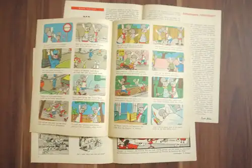 Atze Comic DDR Der Vortragsfimmel 1966 Heft 9