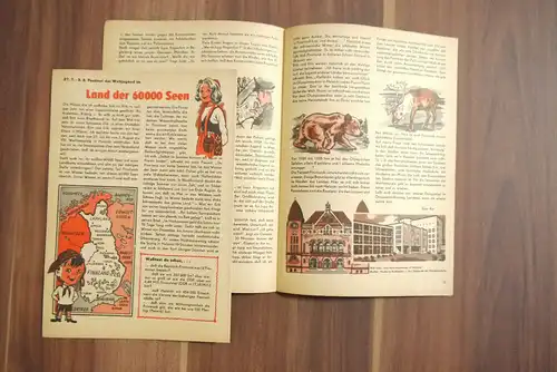 Atze Heft 7 Flucht ins Vaterland 1962 Kinder Zeitschrift DDR Comic