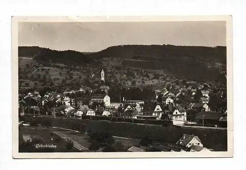 Foto Ak Postkarte Gelterkinden Schweiz 1932