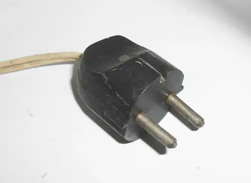 DDR Lampen Kabel E27 Lampenfassung Stecker Vintage (E147