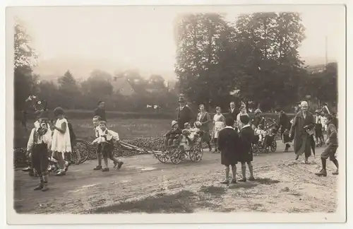 Foto Ak Kinder Festumzug Seifhennersdorf um 1915  (A3786
