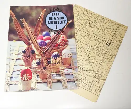 DDR Die Handarbeit 1 1967 vintage Schnittmuster