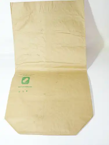 DDR Papiertüte 6 St Mineralstoff Zellstoff Requisit Reklame Landwirtschaft Bauer
