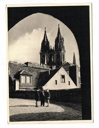 Foto Ansichtskarte Meißen Dom Sachsen
