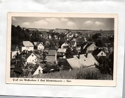 Ak Foto Gruß aus Weißenborn Bad Klosterlausnitz Thüringen