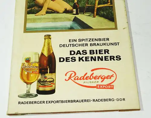 DDR Pappschild Radeberger Pilsner Export Reklame Werbung