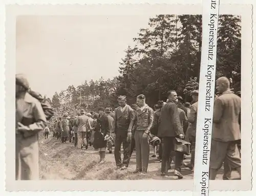 Foto Rennfahrer Lückendorfer Bergrennen 1932 bei Zittau Motorsport  F2551