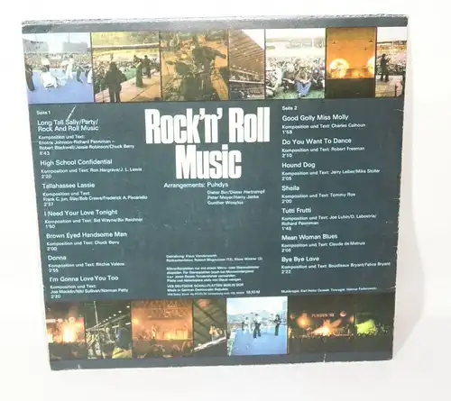Amiga Vinyl LP Puhdys Rockn Roll Music DDR Ostrock