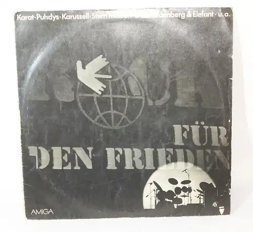 Rock für den Frieden Amiga 855863 blaue Planet Freudenberg LP DDR