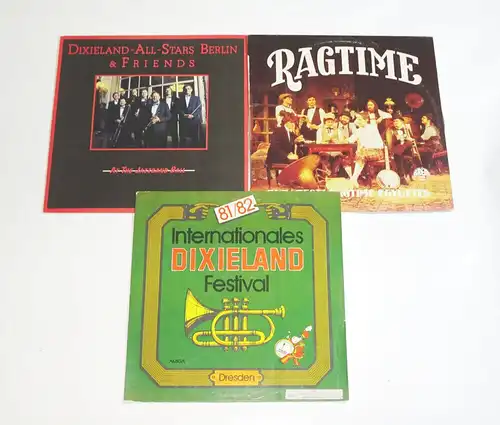 Konvolut Schallplatten Dixieland DDR Amiga Jazz 