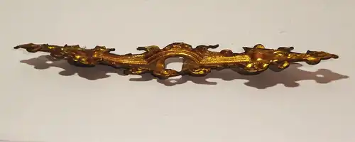 Old Möbelbeschlag Gründerzeit Messing um 1880 