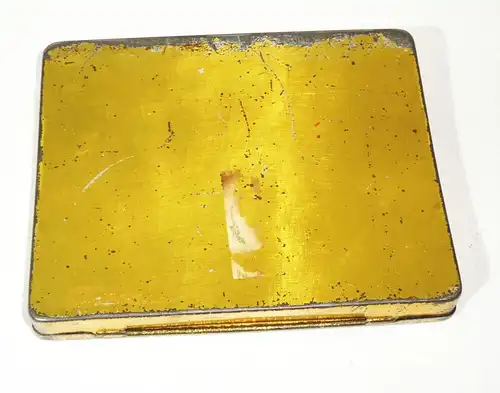 Antikah Cigaretten Delta Zigarettenfabrik Blechdose Alt Reklame