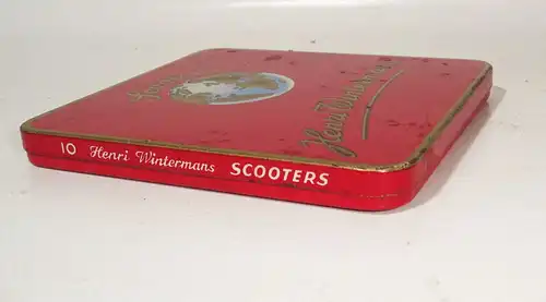 Scooters Henri Wintermans Blechdose tin box Zigarettendose 