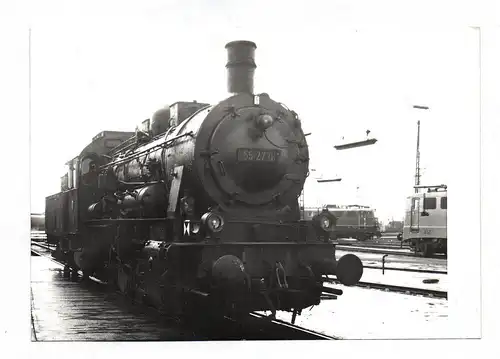 Foto Dampflok 55 2738 Bw Gremberg 01.04.1969