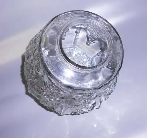 Vintage Glas Lampenschirm Weinlaub Weintrauben 1920er 1930er Deko 