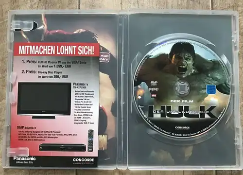 DVD Hulk der Unglaubliche Film