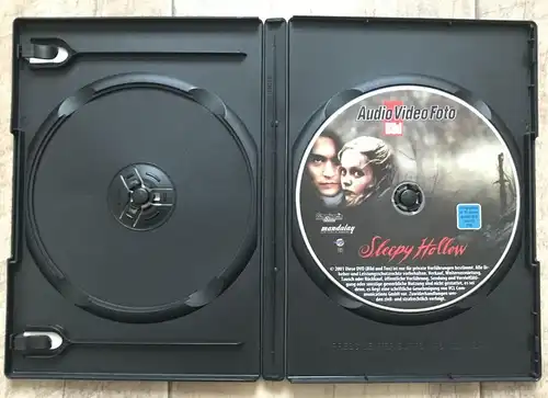 Film Sleepy Hollow DVD