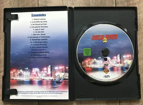Rusch Hour 2 Tucker Chan DVD Film