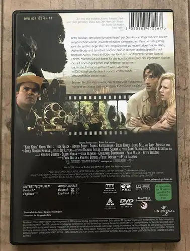 DVD King Kong Film