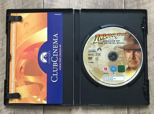 Film Indiana Jones Königreich des Kristallschädels DVD