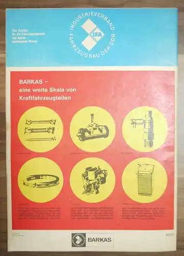 DDR Verfahrensübersicht Aufladung KFT Zeitschrift Messeneuheiten Brno 1974