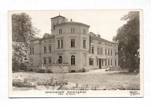 Ak Genesungsheim Waldrogäsen Bez. Magdeburg DDR 1955