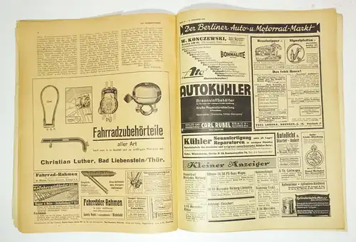 Der Auto und Motorrad Markt Pössneck Nr. 51 / 1933 Zeitschrift Oldtimer !