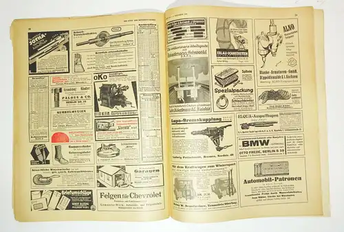Der Auto und Motorrad Markt Pössneck Nr. 51 / 1933 Zeitschrift Oldtimer !